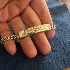 Brighton Silver Bracelet with Engraving